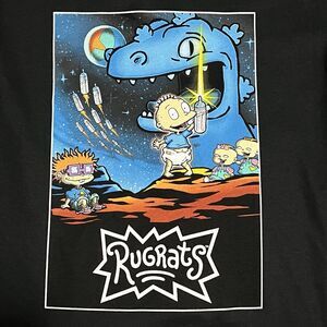 NWT Rugrats Star Wars Parody Lightsaber Tshirt Size Large Nickelodeon 90s Tommy
